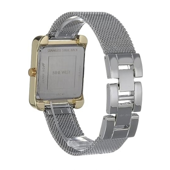Women's Mesh Bracelet Watch Silver /Gold - Picture 4 of 8